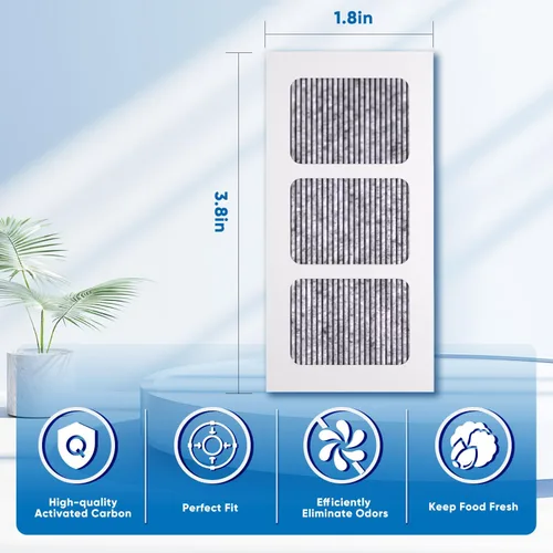 Miniatura 2 de PUREPLUS Paultra2 - Filtro de aire de repuesto para refrigerador, compatible con Pureair Ultra 2, Pureair Ultra ll, 242047805, 5303918847