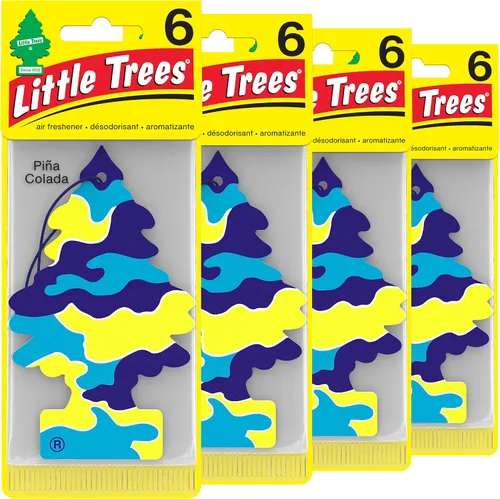 Miniatura 20 de Little Trees - Ambientador de árbol colgante que proporciona un aroma de larga duración para tu hogar o tu auto. Aroma Bayside Breeze, 24