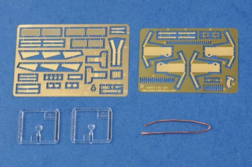 Miniatura 11 de Hobby Boss 1/35 T-28 Soviético Tanque Medio (soldado) Kit