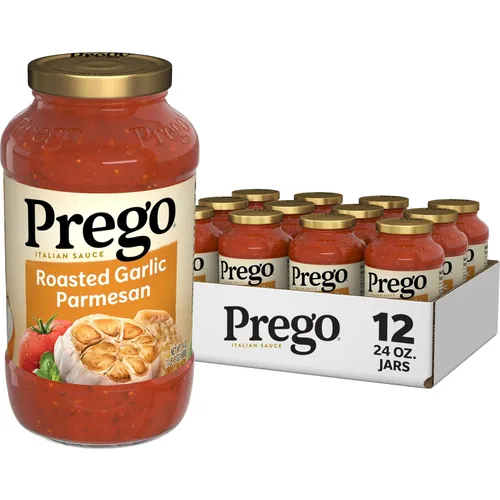 Miniatura 9 de Prego Tomate grueso con salsa de pasta de ajo y cebolla, tarro de 24 onzas