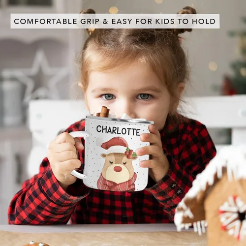 Miniatura 6 de Andaz Press Taza de café personalizada de acero inoxidable de 11 onzas, regalo de broma, oso de acuarela, 1 paquete, ideas personalizadas de taza