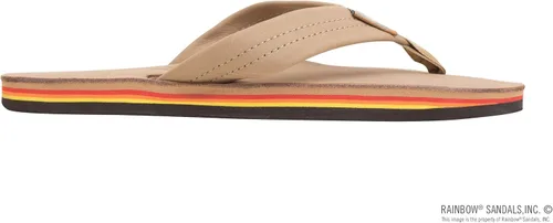 Miniatura 4 de Rainbow - Sandalias de cuero de primera calidad para mujer