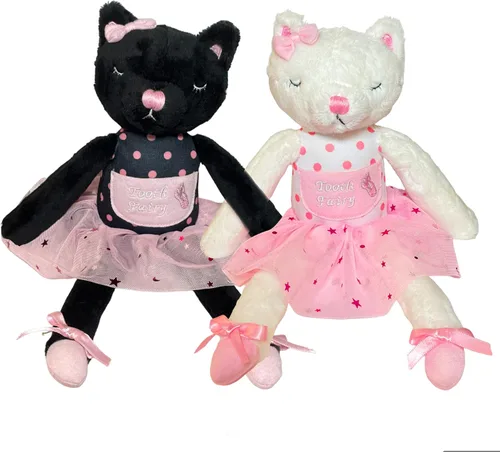 Miniatura 9 de Caterina - Almohada de hada de dientes de gato para niñas, muñeca de hada de dientes de bailarina