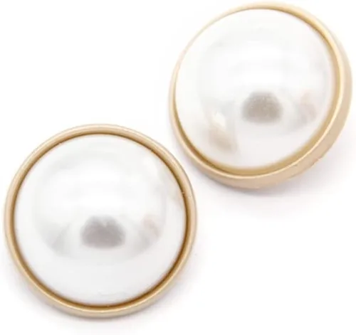 Miniatura 9 de 5 piezas de botones de oro con perlas de metal para mujer, botones para abrigo de suéter, decoración para ropa, accesorios de costura y manualidades