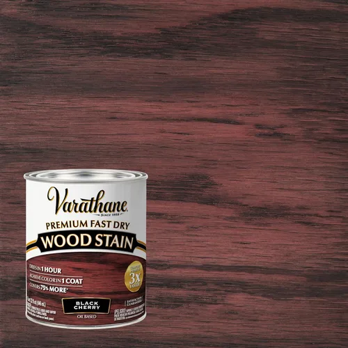 Miniatura 2 de Varathane Premium - Colorante de madera de secado rápido, cuarto de galón, color cereza negra