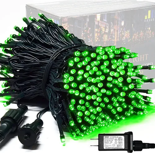 Miniatura 19 de JMEXSUSS Guirnalda de 250 luces LED que cambian de color, 11 modos, luces cálidas y multicolor para árbol de Navidad con luces de Navidad remotas al