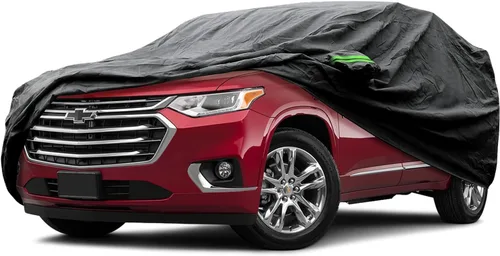 Miniatura 32 de Proadsy - Funda para auto compatible con Chevrolet Tahoe 2021-2024 2025 2026, a prueba de viento, para todo tipo de clima, impermeable, protección
