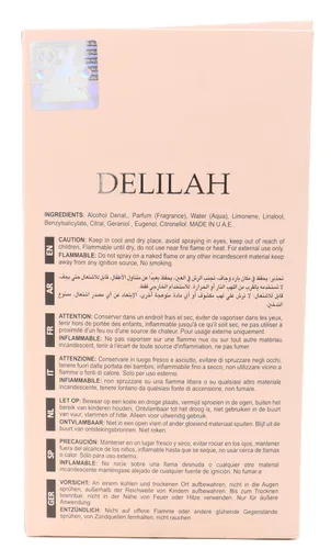 Miniatura 3 de DELILAH POUR FEMME EAU DE PARFUM 3.4 fl oz Fragancia de lujo de larga duración Aroma de fragancia importado de alta calidad para hombres
