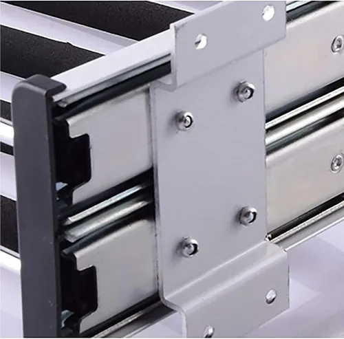 Miniatura 6 de Riel para colgar ropa de armario, barra de armario extensible resistente, soporte de armario expandible para 9 pantalones, gancho de armario