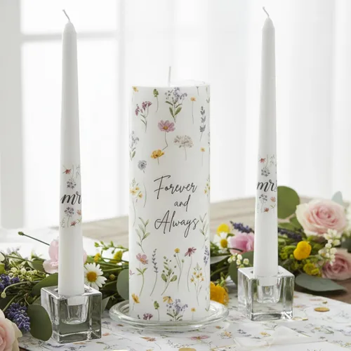 Miniatura 18 de Irenare Unity Velas con soporte para ceremonia de boda, accesorios de decoración de boda, portavelas de cristal, vela para eventos formales, iglesia