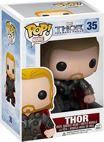 Miniatura 2 de Funko POP Marvel Bobble Thor Movie 2 Figura de acción