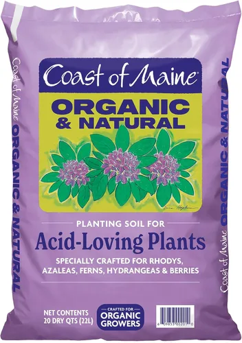 Miniatura 3 de Coast of Maine Suelo de plantación orgánico y natural para plantas amantes de los ácidos, azalea, rododendro y bayas, suelo de siembra premium