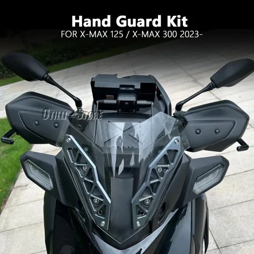 Miniatura 4 de Protector de mano para Yamaha X-MAX125 X-MAX300 XMAX 125 300 2023 2024 Protección para manillar de motocicleta
