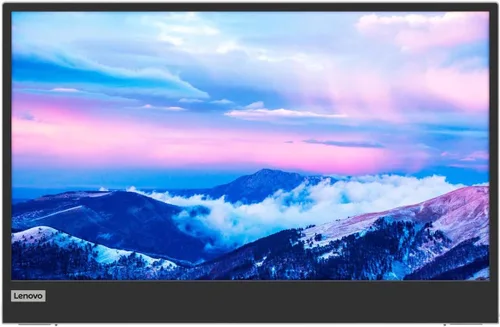 Miniatura 2 de Lenovo Monitor portátil L15, pantalla de 15.6 pulgadas, resolución Full HD, panel IPS, brillo de 250 nits, frecuencia de actualización de 60 Hz