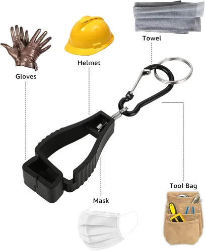 Miniatura 6 de Glove Clips for Work Glove Holders, Glove Holder Clip Gloves Clip for Construction
