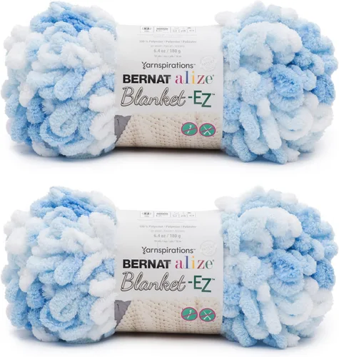 Miniatura 22 de Bernat Alize Blanket-EZ - Ovillo de lana, color crema