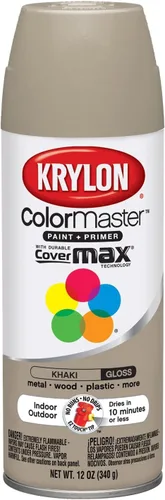 Miniatura 35 de Krylon K05353007 ColorMaster Acrílico Cristal Transparente, Plano, Transparente, 11 oz. Claro