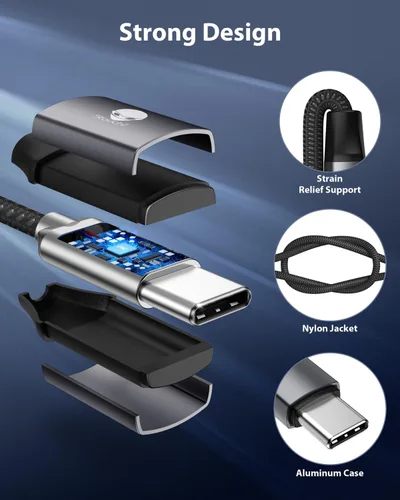 Miniatura 6 de Stouchi Adaptador USB C a dongle de 0.138 in, cable de audio tipo C, chip DAC de alta fidelidad para iPhone 17/16/15, Pixel 9/8/7/6, iPad, Samsung