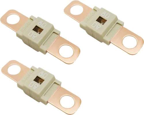 Miniatura 10 de Fusible AMI/Midi de 3 piezas, 100 amperios de alta corriente, atornillado, universal para automóviles, camiones, vehículos de construcción
