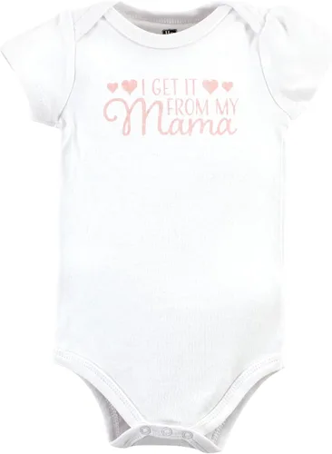Miniatura 146 de Hudson Baby baby-girls Cotton Bodysuits 3-pack