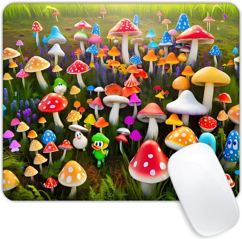 Miniatura 10 de Alfombrilla de mouse avanzada con base de goma antideslizante para computadoras, portátil, oficina, escritorio, accesorios, alfombrilla de mouse