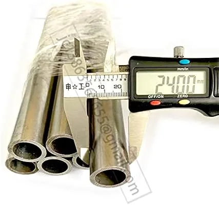 Tubo de acero de 0.945 in, tubo de acero inoxidable de 0.906 in, tubo de acero de 0.866 in, tubo de metal de 0.827 in, tubo redondo de 0.787 in, L10