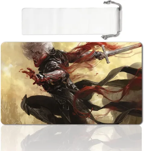 Miniatura 37 de Juego de Mesa MTG Alfombrilla de Juego Tamaño 60X35 cm CCG Compatible para MTG CCG RPG Juego de Cartas Coleccionables (JACE-The-Mind-Sculptor)