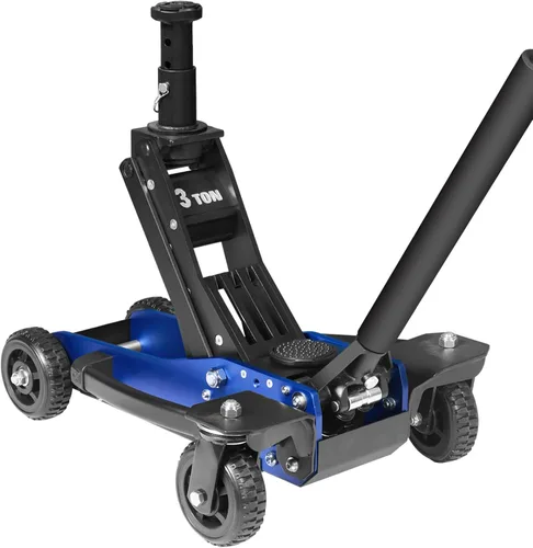 Miniatura 13 de Jack Boss Gato Hidráulico de Carrito de Piso de 2.5 Toneladas (5500 Libras) de Perfil Bajo con Estuche de Almacenamiento Portátil, Rango de Rojo