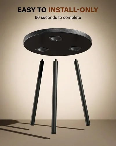 Miniatura 7 de Soporte alto para plantas de interior: soporte de esquina de madera para plantas, paquete de 2 unidades, decoración moderna de mediados de siglo