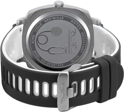 Miniatura 3 de Diaofendi Reloj de enfermera impermeable para profesionales médicos, mujeres y hombres, 24 horas con segunda mano, esfera militar fácil de leer