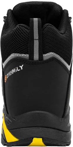Miniatura 4 de DKMILY DRY Botas de seguridad impermeables para hombre, botas de trabajo con puntera de acero, antideslizantes, disipativas estáticas