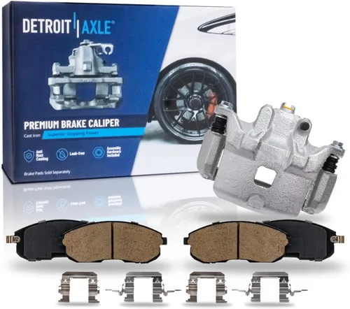 Miniatura 90 de Detroit Axle - Pastillas de Freno Delantero para Mercedes- Benz C230 C250 C300 SLK250, Pastillas de Freno Cerámica w/Reemplazo de Hardware