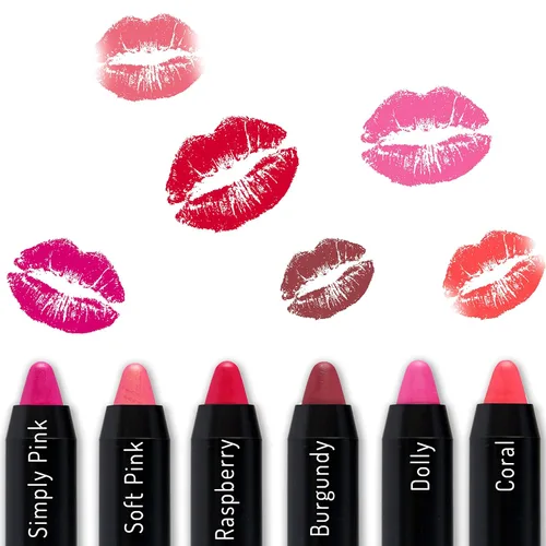 Miniatura 2 de Lápiz labial natural para mujer, tintes de alto pigmento, libre de crueldad, lápiz labial orgánico fabricado en Estados Unidos, cosméticos seguros