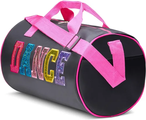 Miniatura 2 de Bolsa de lona de nailon para niña, Negro