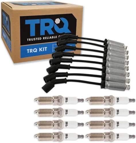 Miniatura 32 de Kit de bujías de chispa TRQ 5 piezas de bujías de iridio Compatible con Acura Integra 1992-2001 1999-2000 Honda Civic 1994-1995 Civic del Sol