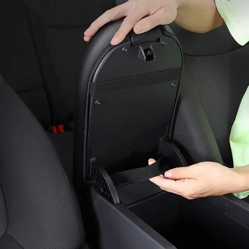 Miniatura 4 de AOMSAZTO Fundas de reposabrazos para Cadillac Escalade 2007-2014 Negro