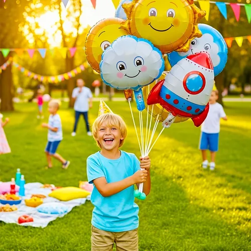 Miniatura 8 de Pllieay 100 soportes para palos de globos blancos con tazas para bodas, fiestas y decoración