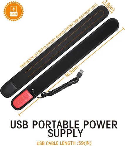 Miniatura 7 de LOSHARP Calentador de lente USB para lente de cámara y espejo de observación, calentador de rocío para calefacción y desempañamiento en entornos