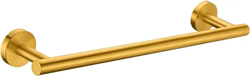 Miniatura 22 de Modket 9 pulgadas de oro cepillado barra de toalla de baño hardware de acero inoxidable 304 montado en la pared toalla de cocina titular paños