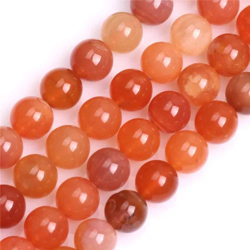 Miniatura 94 de GEM-Inside - Cuentas sueltas de ágata verde con bandas de energía natural, cuentas de energía natural para hacer joyas, 0.315 in, redondas, 15 Ágata