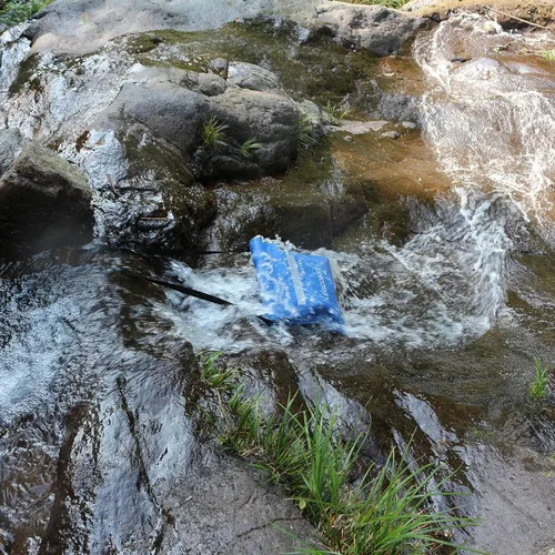 Miniatura 6 de Bolsa de lona impermeable, IPX8 Bolsa seca de rendimiento impermeable, cierre hermético de cremallera, bolsa impermeable con función de buceo, gran