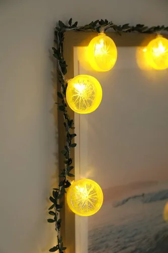 Miniatura 5 de Guirnalda de luces de hiedra y hojas de hiedra con 20 luces LED alimentadas por pilas para decoración de fiestas de cumpleaños en interiores
