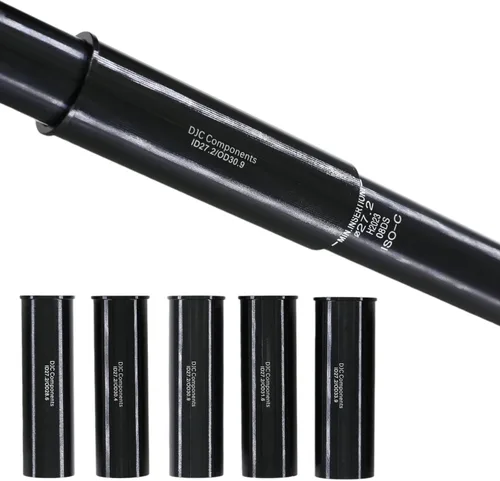 Miniatura 8 de DJC - Adaptador de aluminio para tija de sillín de bicicleta, 2.362 in y 3.937 in, se adapta a 25.4 26.8 27.2 28.6 30 30.4 30.9 31.6 33.9 1.374 in