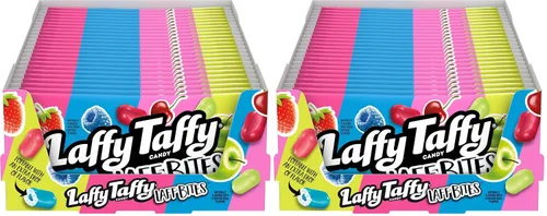 Miniatura 10 de Laffy Taffy Caramelos, combos de frutas, mini barras envueltas individualmente, 6 onzas