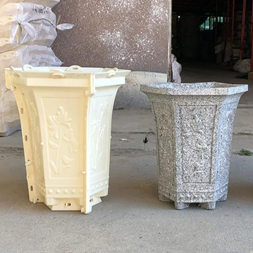 Miniatura 5 de Didiseaon Molde de maceta hexagonal de hormigón para maceta, molde para suculentas, moldes de arcilla de cemento para decoración de jardín al aire