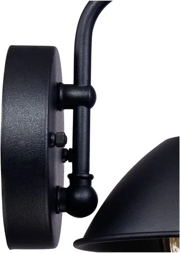 Miniatura 3 de John Timberland Fordham Farmhouse - Lámpara de pared industrial rústica para exteriores, de metal negro, 8 pulgadas, aplique de vidrio semillero