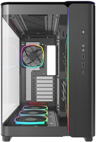 Miniatura 4 de Montech King 95 PRO - Carcasa de PC Gaming ATX de media torre de doble cámara, alto flujo de aire, paneles sin herramientas, frente curva de vidrio