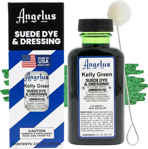 Miniatura 6 de Angelus Tinte para Gamuza - Beige - 3 oz Tinte Líquido Premium para Gamuza, Nubuck y Cuero Napa
