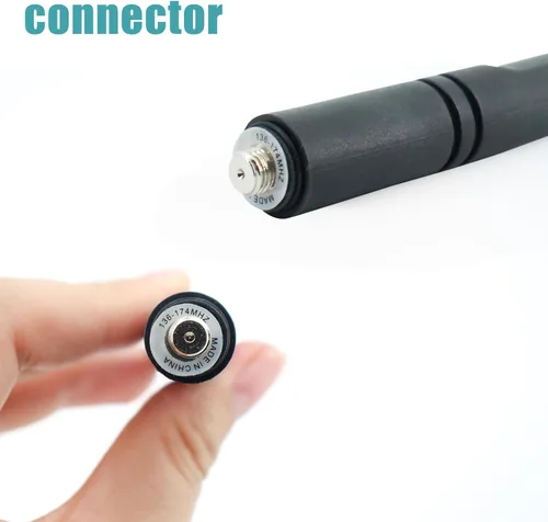 Miniatura 5 de Antena rechoncha VHF de 136-174 MHz PMAD4120A compatible con Motorola XPR7350 XPR7550 XPR3300 XPR3500 XPR3000 XPR3000e XPR7000 XPR7000e Radio