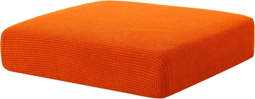 Miniatura 94 de Hokway Fundas de cojín elásticas para sofá Fundas de cojín para sofá Fundas de cojín de asiento de sofá Funda protectora de cojín(Chocolate, Mediano)